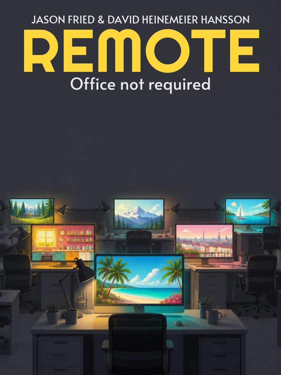 Remote. Офис не обязателен, Джейсон Фрайд, Дэвид Хайнемайер Хенссон